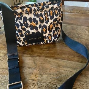 Marc Jacobs leopard print crossbody bag